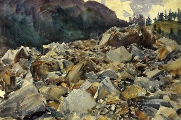 プルトゥード高山の風景と巨石の風景 ジョン・シンガー・サージェント Oil Paintings